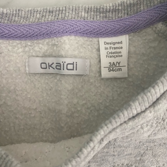 Okaïdi Heathered Grey Crystal Sweatshirt - Picture 5 of 5